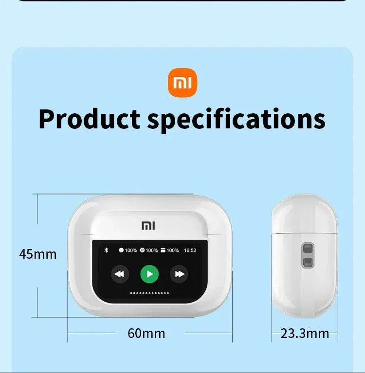 Xiaomi Tour Pro6 ANC Wireless Earbuds LED Screen